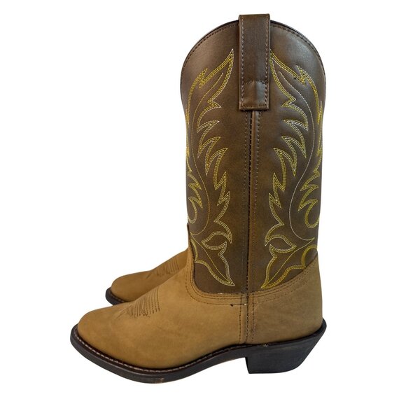 Laredo Women's Kadi Distressed Tan Leather Western Boots 5742 Size 7 M - Picture 5 of 13